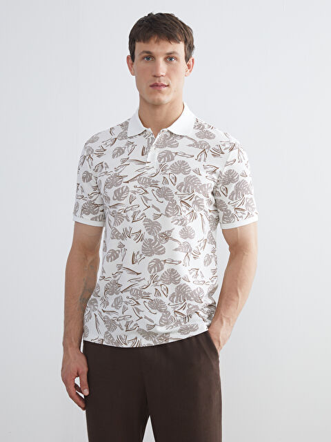 LCW Vision Polo Yaka Desenli Pike Erkek Tişört - S5R098Z8-HZZ