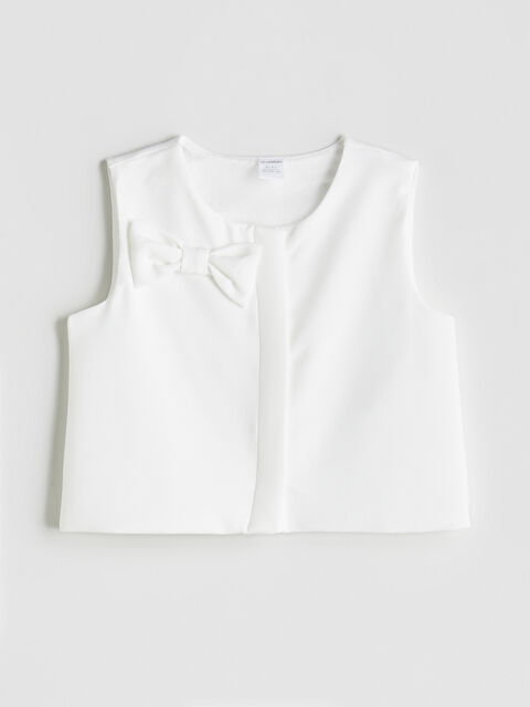 LCW Kids Fiyonklu Armürlü Kız Çocuk Bluz - S5R134Z1-R9J