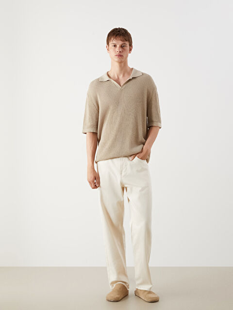 LCW Jeans Baggy Fit Erkek Jean Pantolon - S5R217Z8-FDH