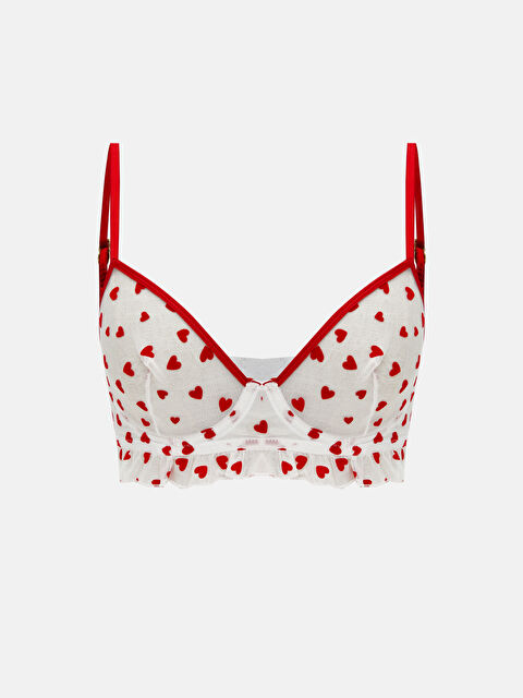 LCW DREAM Balenli Dolgusuz Kalpli Tişört Sütyen - S5R375Z8-LTQ