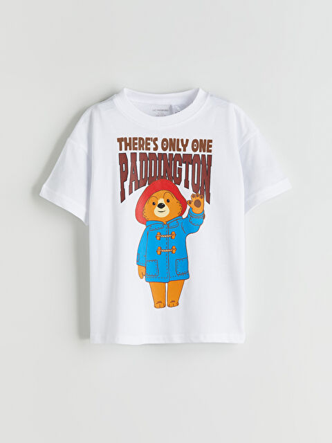 LCW Kids Bisiklet Yaka Baskılı Erkek Çocuk Tişört - S5R461Z1-Q6K