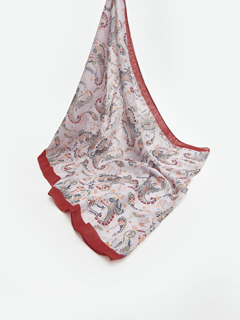 LCW Modest Çiçek Desenli Kadın Şal - S5R462Z8-LRA