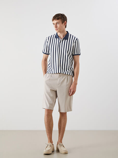 SOUTHBLUE Standart Kalıp Gabardin Erkek Şort - S5R498Z8-CR8