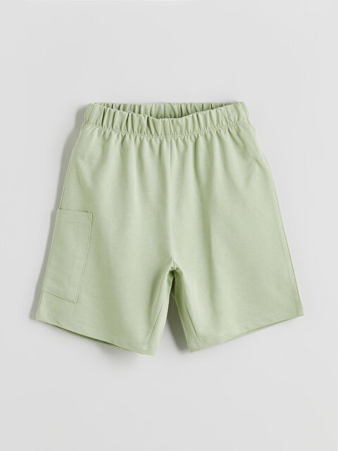 LCW Kids Beli Lastikli Basic Erkek Çocuk Şort - S5R584Z1-FLD