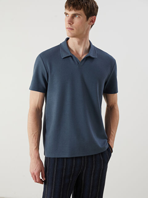 LCW Vision Polo Yaka Pike Erkek Tişört - S5R601Z8-CYB