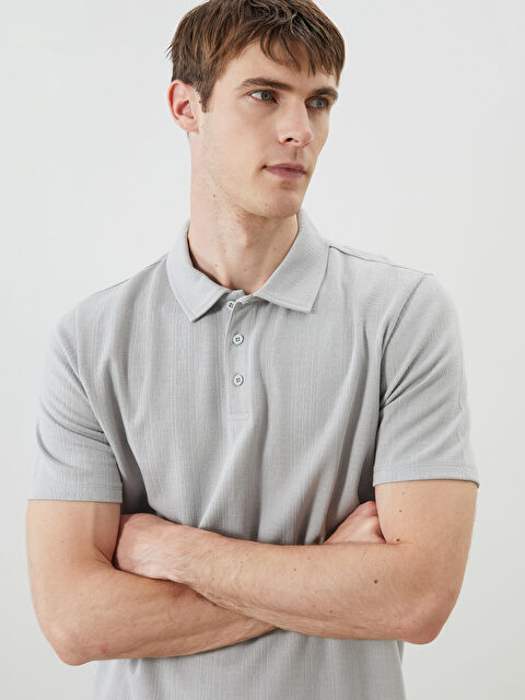 SOUTHBLUE Polo Yaka Penye Erkek Tişört - S5R607Z8-J2B