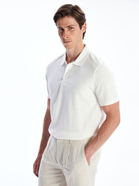 SOUTHBLUE Polo Yaka Penye Erkek Tişört - S5R607Z8-R9J