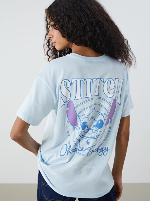 XSIDE Crew Neck Stitch Printed Women's T-Shirt - S5R619Z8-CU5