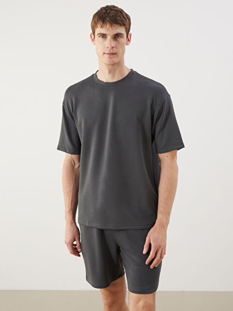 LCW Vision Bisiklet Yaka Erkek Tişört