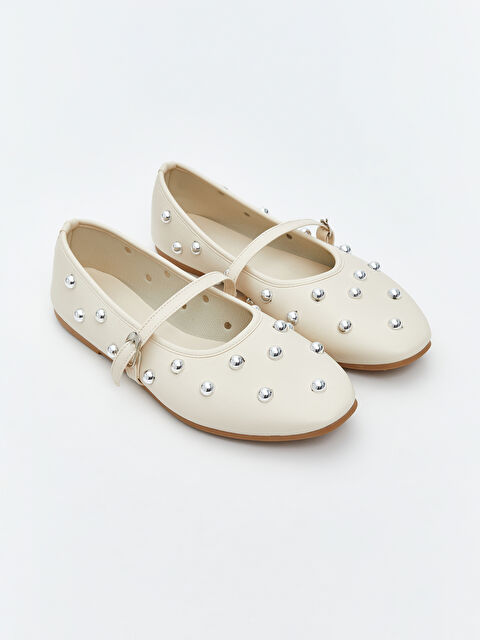 KOOR Deri Görünümlü Kadın Babet Ayakkabı - S5R755Z8-FDU