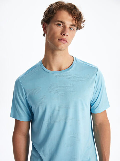 XSIDE ACTIVE Bisiklet Yaka Erkek Spor Tişört - S5R930Z8-ZP1