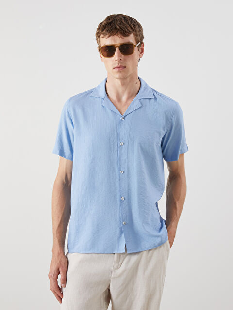 SOUTHBLUE Regular Fit Resort Yaka Erkek Gömlek - S5RA12Z8-15P