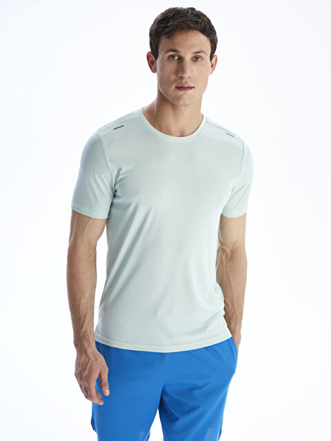 XSIDE ACTIVE Bisiklet Yaka Erkek Spor Tişört - S5RA25Z8-FFV