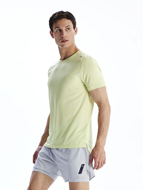 XSIDE ACTIVE Bisiklet Yaka Erkek Spor Tişört - S5RA25Z8-FZ0