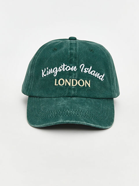 LCW ACCESSORIES Yazı Nakışlı Erkek Çocuk Kep Şapka - S5RA98Z4-HBJ