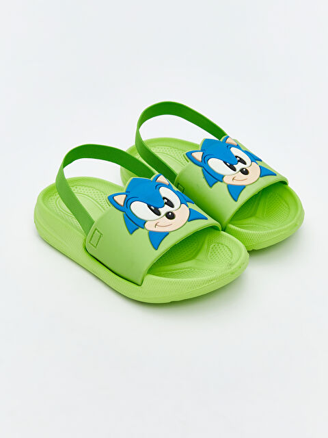 LCW STEPS Sonic Baskılı Erkek Bebek Plaj Sandaleti - S5RB30Z1-K3M