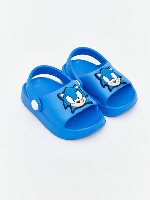 LCW STEPS Sonic Baskılı Erkek Bebek Plaj Sandaleti - S5RB85Z1-HGU