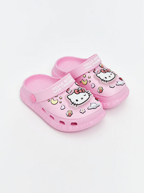 LCW STEPS Hello Kitty Baskılı Kız Çocuk Plaj Sandaleti - S5RC32Z4-YQ2
