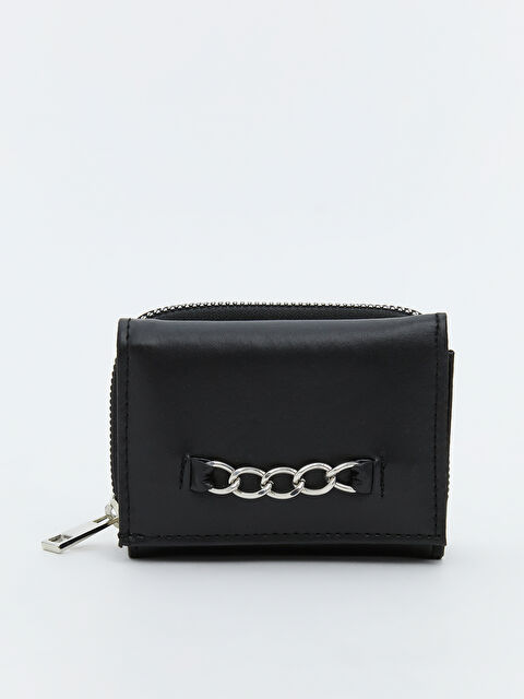 LCW ACCESSORIES Deri Görünümlü Kadın Cüzdan - S5RC83Z8-HUC