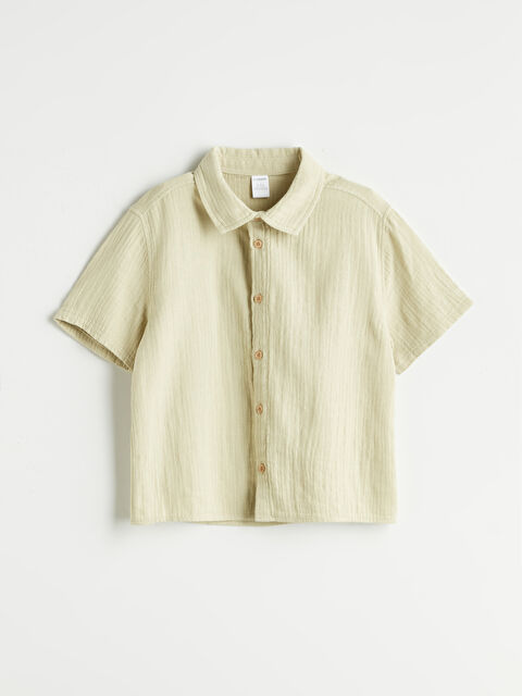 LCW Kids Basic Erkek Çocuk Gömlek - S5RC87Z1-FHW