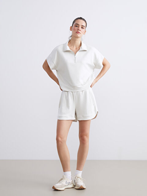 LCW Vision Beli Lastikli Kadın Şort - S5RE56Z8-VF5