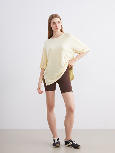 KOOR SPORT Kadın Toparlayıcı Spor Şort Tayt - S5RE61Z8-HEH