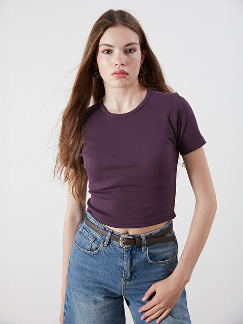 LCWAIKIKI Classic كول مدور كروب - S5RF02Z8-HQ4