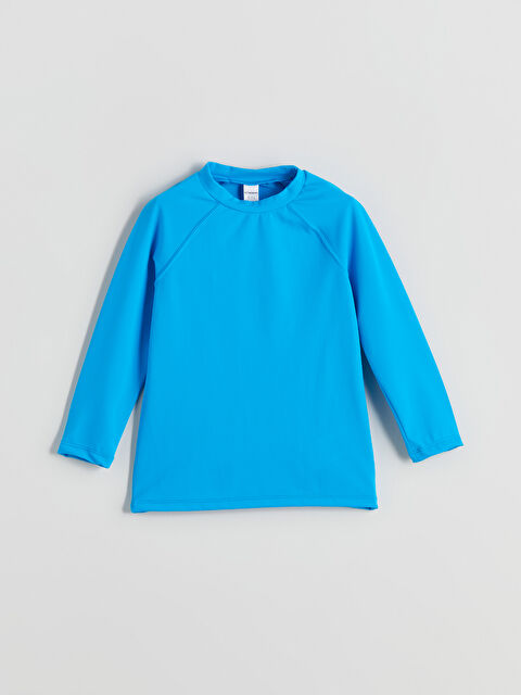 LCW Kids UV Korumalı Erkek Çocuk Yüzme Giyim Üst - S5RF93Z1-GWF