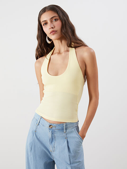 LCW Vision Halter Yaka Kadın Atlet - S5RG02Z8-FSW