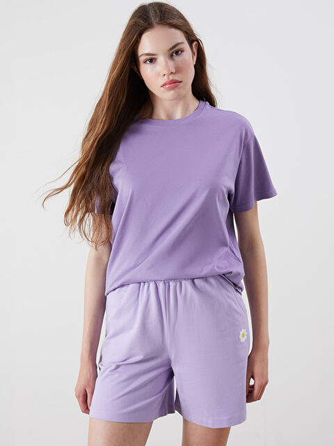 LCWAIKIKI Classic Crew Neck Women's T-Shirt - S5RG07Z8-SX7