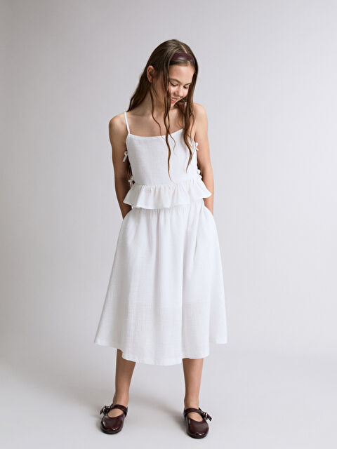 LCW Kids Beli Lastikli Kız Çocuk Etek - S5RG81Z4-Q6K