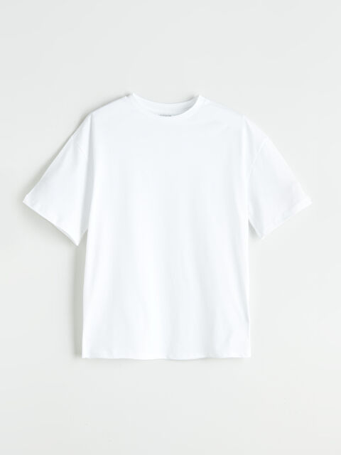 LCW Kids Bisiklet Yaka Basic Kız Çocuk Tişört - S5RH30Z4-R9J