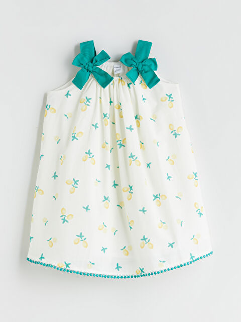 LCW Kids Limon Baskılı Kız Çocuk Elbise - S5RH36Z1-SWD