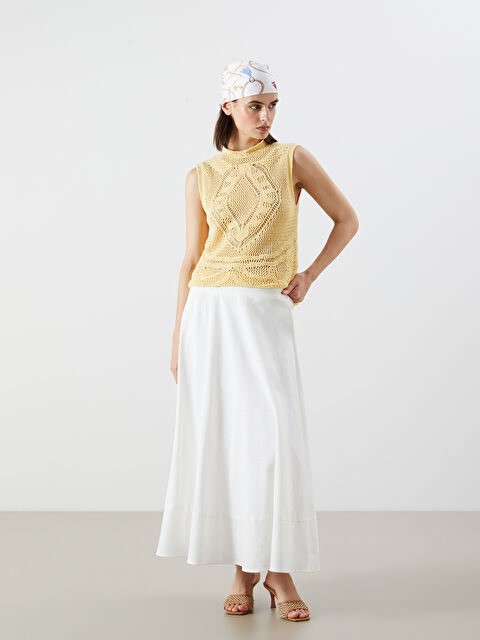 LCW Vision Beli Lastikli Kloş Etek - S5RH38Z8-Q6K