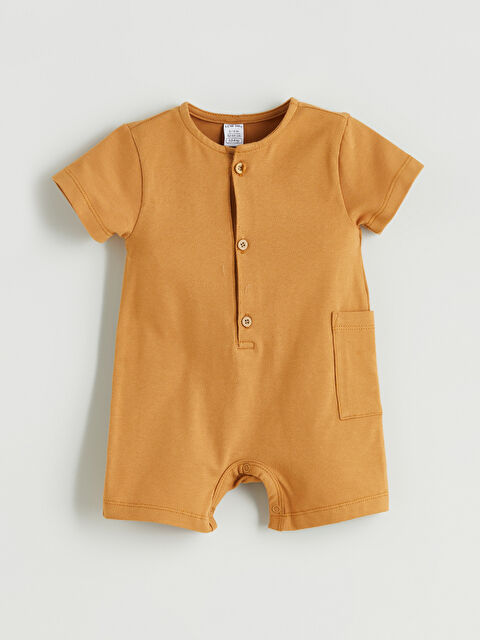 LCW baby Bisiklet Yaka Basic Erkek Bebek Tulum - S5RH62Z1-D0H