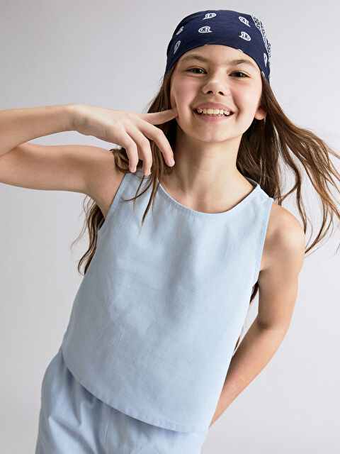 LCW Kids Bisiklet Yaka Kız Çocuk Bluz - S5RH78Z4-8UX