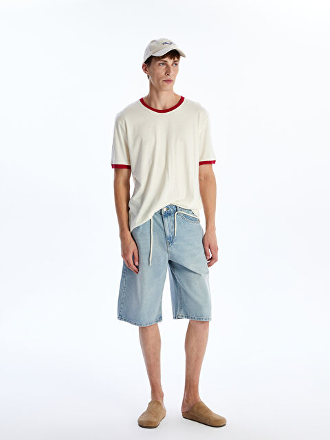 LCW Jeans Rahat Kalıp Erkek Jean Şort - S5RI35Z8-311