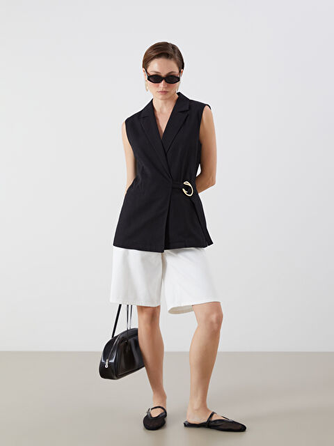 LCW Jeans Bermuda Fit Kadın Jean Şort - S5RJ57Z8-844