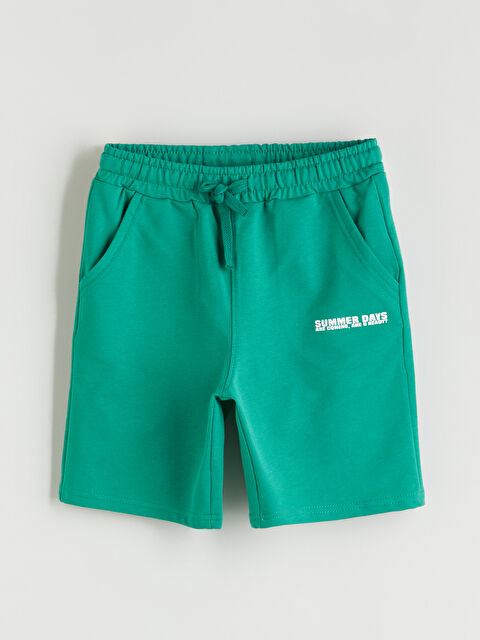 LCW Kids Baskılı Erkek Çocuk Şort