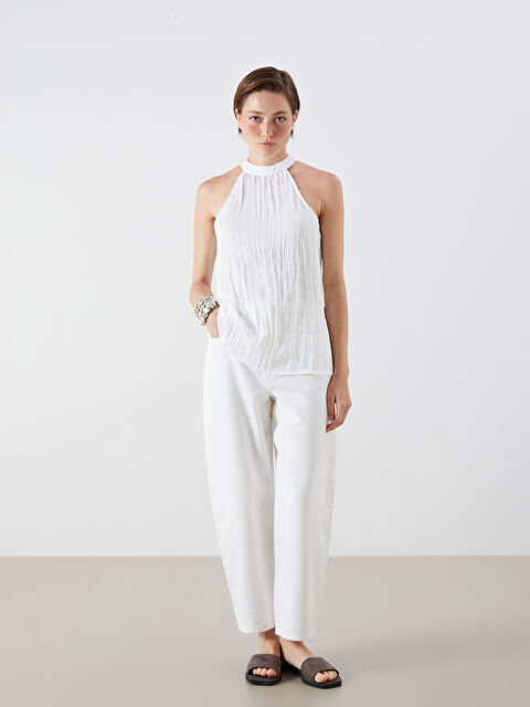 LCW Jeans Barrel Fit Kadın Jean Pantolon - S5RK16Z8-844