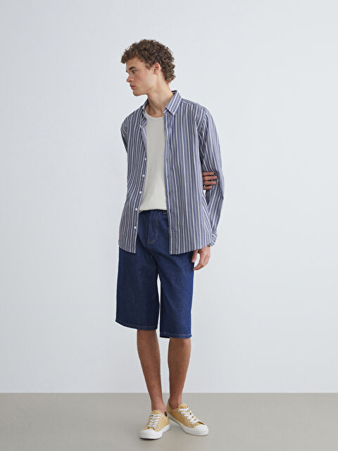 LCW Jeans Rahat Kalıp Erkek Jean Şort - S5RK51Z8-309