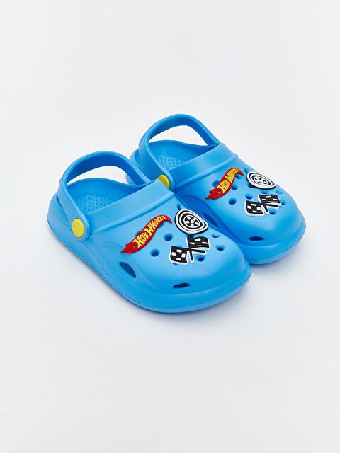 LCW STEPS Hot Wheels Baskılı Erkek Çocuk Plaj Sandaleti - S5RK92Z4-GEZ