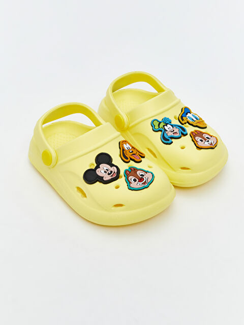 LCW STEPS Mickey Mouse Baskılı Erkek Bebek Plaj Sandaleti - S5RL09Z1-K9U
