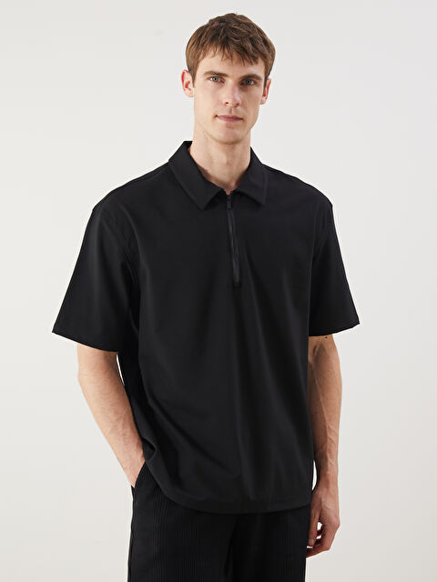 LCW Vision Regular Fit Kısa Kollu Erkek Gömlek - S5RL64Z8-CVL