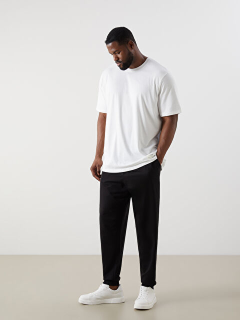 LCWAIKIKI Classic Büyük Beden Standart Kalıp Erkek Jogger Eşofman Altı - S5RM13Z8-CVL