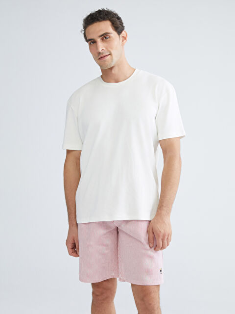 LC WAIKIKI Standart Kalıp Erkek Pijama Alt Şort - S5RM30Z8-E48