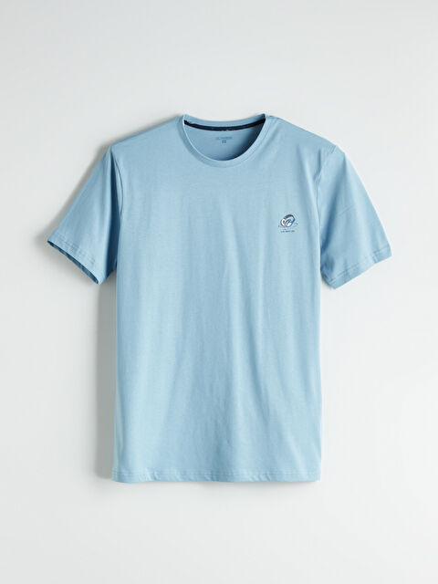 LC WAIKIKI Bisiklet Yaka Uzun Kollu Erkek Pijama Üst - S5RM45Z8-R0W