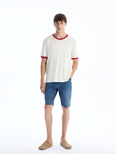 LCW Jeans Slim Fit Erkek Jean Şort - S5RN19Z8-H45