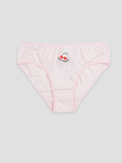 LCW Kids Baskılı Kız Çocuk Külot