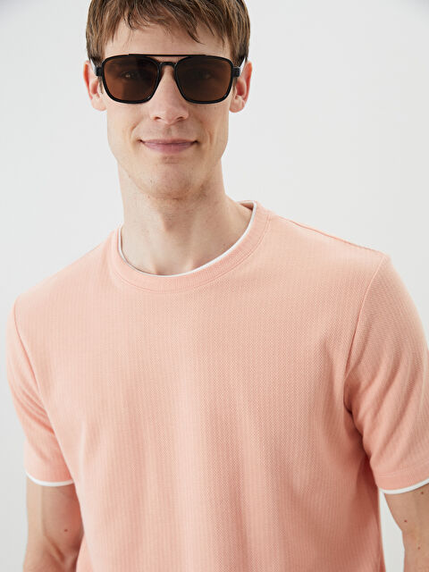 SOUTHBLUE Bisiklet Yaka Erkek Tişört - S5RN74Z8-G6K